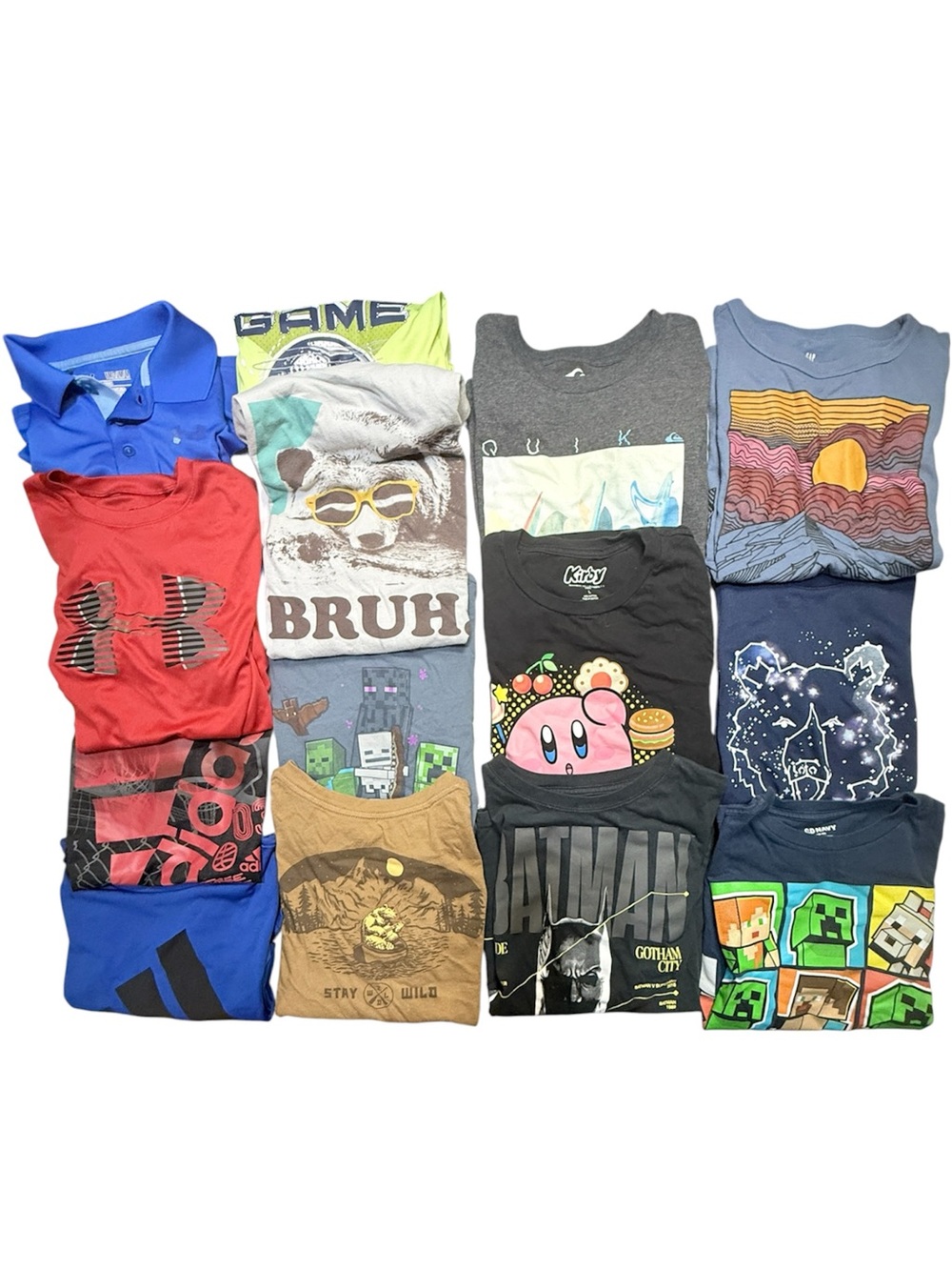 Kid’s bundle of various graphic tees Boy’s size M/L (10-12) | bb3